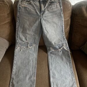 American Eagle Outfitters Light Blue Denim 6L